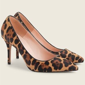 J. Crew Leopard Print Heels